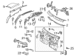Diagram for Mercedes-Benz C220 Grille - 202-830-01-13