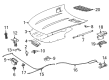Diagram for Mercedes-Benz AMG GT C Grille - 190-880-08-00