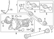 Diagram for Mercedes-Benz GLE53 AMG SUV Axle Beam Mount - 167-331-42-00