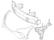 Diagram for Mercedes-Benz EQS 450+ SUV Bumper - 296-620-97-00