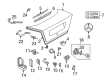 Diagram for Mercedes-Benz E320 Emblem - 202-758-00-58