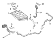 Diagram for Mercedes-Benz C350e Car Battery - 205-340-35-00-84