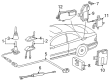 Diagram for Mercedes-Benz Antenna Cable - 140-820-90-15