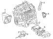Diagram for Mercedes-Benz CLE300 Engine Mount - 236-240-10-00
