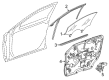 Diagram for Mercedes-Benz S550 Window Run - 222-725-02-25