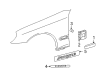 Diagram for Mercedes-Benz CLK320 Emblem - 209-817-01-20