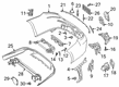 Diagram for Mercedes-Benz E53 AMG Bumper Cover - 238-885-11-00-9999