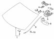 Diagram for Mercedes-Benz A35 AMG Car Mirror - 177-810-57-00-9051