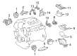 Diagram for Mercedes-Benz S65 AMG Engine Mount - 221-240-13-18
