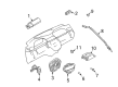 Diagram for Mercedes-Benz ML320 Clock Spring - 163-460-01-49