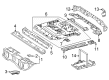 Diagram for Mercedes-Benz G580 Battery Hold Downs - 465-610-92-00