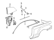 Diagram for Mercedes-Benz E550 Window Motor - 207-820-03-42