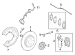 Diagram for Mercedes-Benz SL43 AMG ABS Sensor - 232-905-72-01