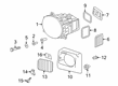 Diagram for Mercedes-Benz G580 Daytime Running Lights - 463-906-74-01
