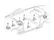 Diagram for Mercedes-Benz SL550 Suspension Control Module - 230-900-02-00