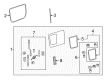 Diagram for Mercedes-Benz Sprinter 2500 Door Seal - 906-671-34-20