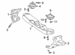 Diagram for Mercedes-Benz GLE53 AMG SUV Engine Mount - 167-240-71-00