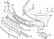 Diagram for Mercedes-Benz AMG GT 43 Bumper - 290-885-60-02-9999