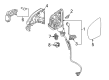 Diagram for Mercedes-Benz E400 Car Mirror - 238-810-78-00