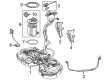 Diagram for Mercedes-Benz Fuel Sending Unit - 254-470-23-00