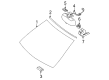 Diagram for Mercedes-Benz C350 Car Mirror - 204-810-05-17-8K67