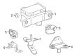 Diagram for Mercedes-Benz Yaw Sensor - 006-542-26-18