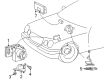 Diagram for Mercedes-Benz C220 ABS Pump And Motor Assembly - 004-431-66-12-80
