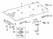 Diagram for Mercedes-Benz Sun Visor - 463-810-73-00-9H43