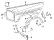 Diagram for Mercedes-Benz G580 Fender Splash Shield - 465-880-93-02