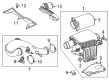 Diagram for Mercedes-Benz GLC350e Air Duct - 274-090-09-00