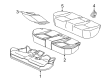Diagram for Mercedes-Benz Seat Covers - 253-920-79-00-8S40