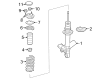 Diagram for Mercedes-Benz C63 AMG S E Performance Coil Spring Insulator - 206-322-13-00