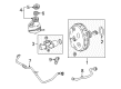 Diagram for Mercedes-Benz E550 Brake Booster Vacuum Hose - 204-430-15-29
