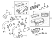 Diagram for Mercedes-Benz E63 AMG Air Duct - 278-090-20-82
