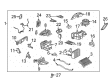 Diagram for Mercedes-Benz SL63 AMG Evaporator - 230-830-06-58