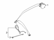 Diagram for Mercedes-Benz S550 Seat Belt - 217-860-09-85-7M89