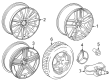 Diagram for Mercedes-Benz Wheel Stud - 000-990-45-18