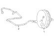 Diagram for Mercedes-Benz ML500 Brake Booster Vacuum Hose - 164-430-04-29