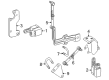 Diagram for Mercedes-Benz Ride Height Sensor - 002-542-88-18