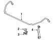 Diagram for Mercedes-Benz Axle Pivot Bushing - 124-326-05-81