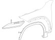 Diagram for Mercedes-Benz EQB 250+ Emblem - 243-817-02-00