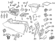 Diagram for Mercedes-Benz GLE400 Interior Lights - 000-906-22-35