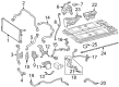 Diagram for Mercedes-Benz EQE SUV AMG Coolant Pipe - 297-501-36-01