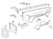 Diagram for Mercedes-Benz G55 AMG Wheelhouse - 463-884-13-22