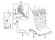 Diagram for Mercedes-Benz E63 AMG Air Duct - 212-832-11-45