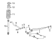 Diagram for Mercedes-Benz Coil Springs - 460-321-50-04-62