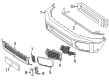 Diagram for Mercedes-Benz G580 License Plate - 465-885-16-00-7C45