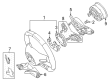Diagram for Mercedes-Benz GLA35 AMG Steering Wheel - 099-460-88-06-3D16