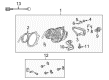 Diagram for Mercedes-Benz E320 Headlight - 210-820-38-61