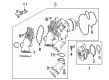 Diagram for Mercedes-Benz AMG GT R Coolant Pipe Seal - 177-201-07-00